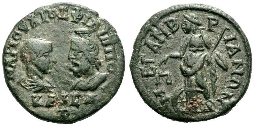 6368 Mesembria Thracia Philippus II AE