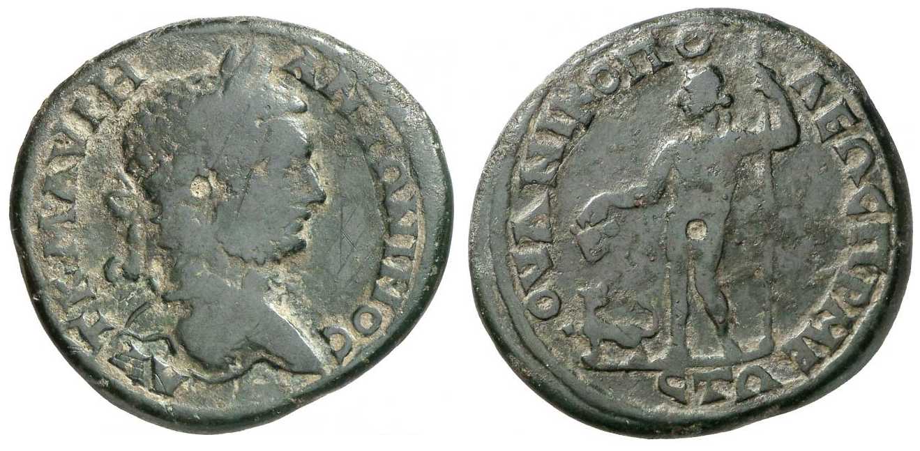 v4177 Nicopolis ad Nestum Thracia Caracalla AE