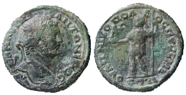 v4187 Nicopolis ad Nestum Thracia Caracalla AE