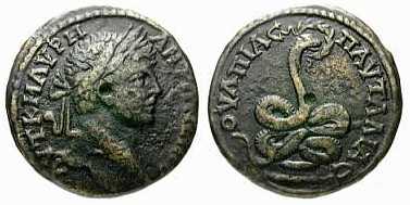 642 Pautalia Thracia Caracalla AE