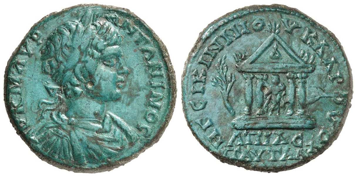 v4214 Pautalia Thracia Caracalla AE