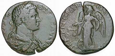 3357 Perinthus Thracia Geta AE