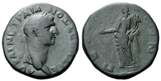 5056 Perinthus Thracia Traianus AE