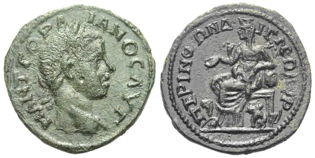 5243 Perinthus Thracia Gordianus III AE