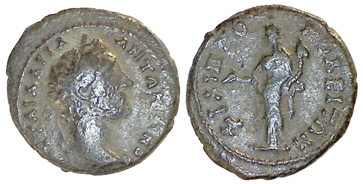 6105 Philippopolis Thracia Antoninus Pius AE