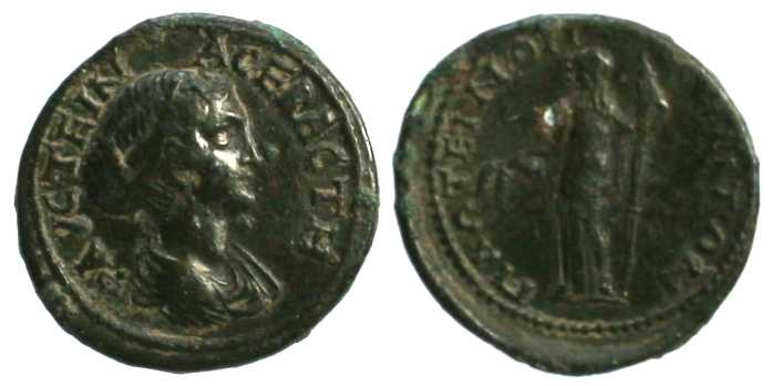 5154 Plotinopolis Thracia Faustina jr. AE