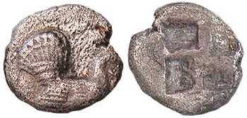 1066 Thrace Selymbria Trihemiobol AR