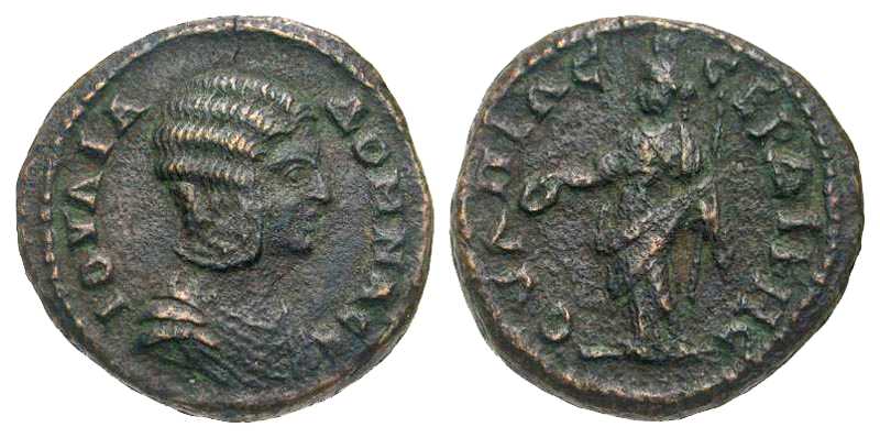 v3948 Rome Julia Domna Thrace Serdica AE