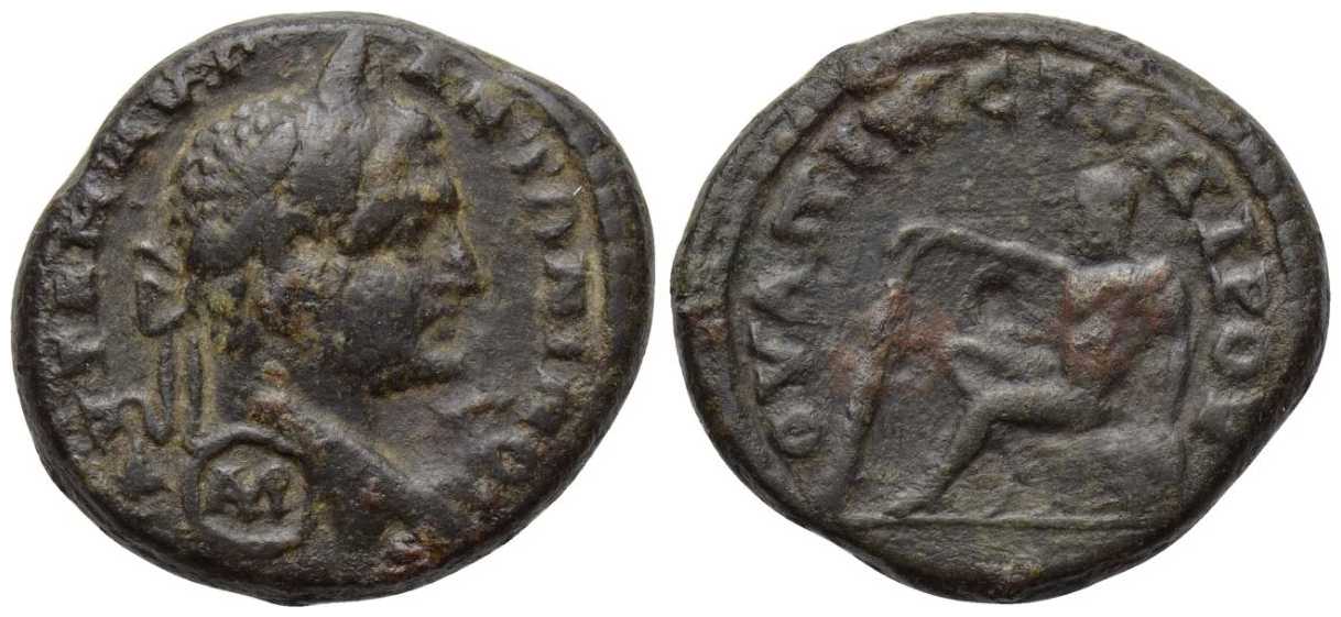 v4095 Topeirus Thracia Caracalla AE