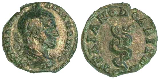 1660 Traianopolis Thracia Caracalla AE