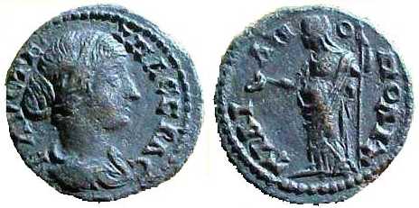 2809 Traianopolis Thracia Faustina jr. AE