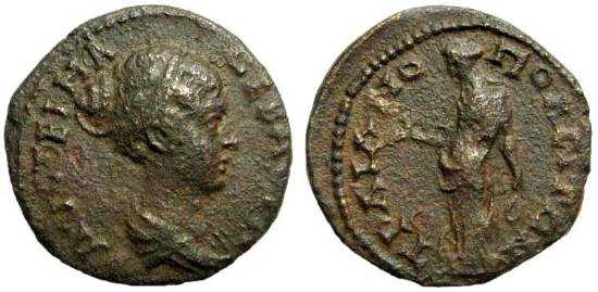 3359 Traianopolis Thracia Faustina jr. AE