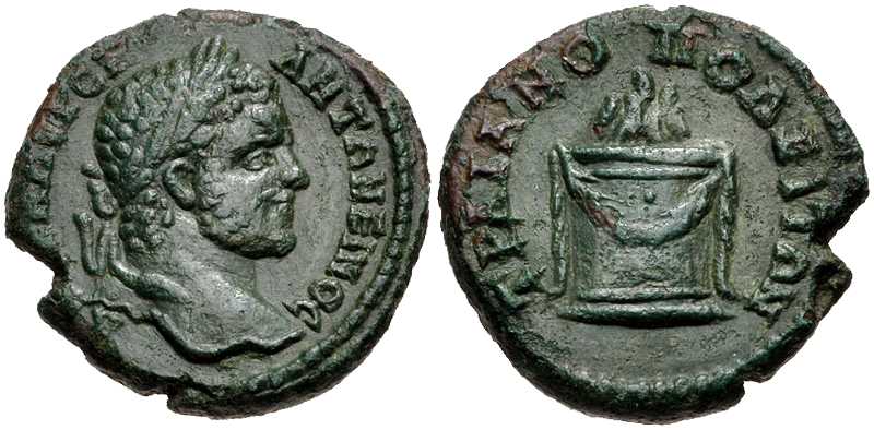 5528 Traianopolis Thracia Caracalla AE