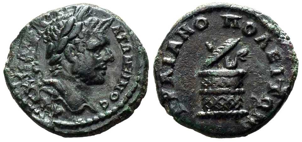 5675 Traianopolis Thracia Caracalla AE
