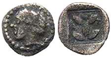 565 Trierus Thracia AR