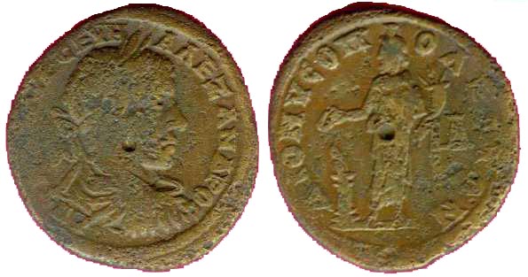 2096 Dionysopolis Moesia Inferior Severus Alexander AE