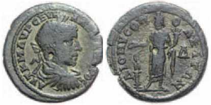 2781 Dionysopolis Moesia Inferior Severus Alexander AE