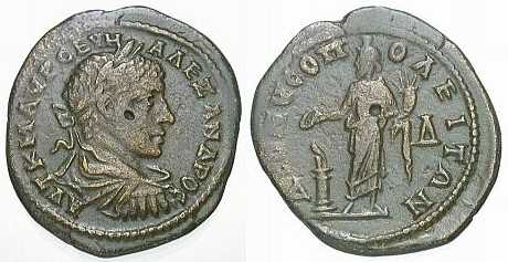 3276 Dionysopolis Moesia Inferior Severus Alexander AE