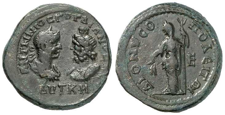 4079 Dionysopolis Moesia Inferior Gordianus III AE