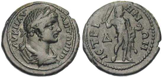 1433 Istrus Moesia Inferior Elagabalus 4 Assaria AE