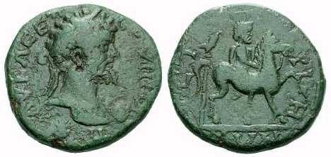 2283 Istros Thracia Septmius Severus AE