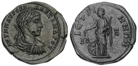 3783 Istrus Moesia Inferior Severus Alexander AE