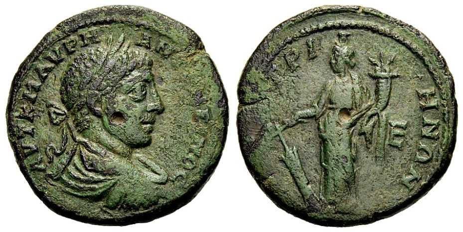 4828 Istrus Moesia Inferior Elagabalus AE