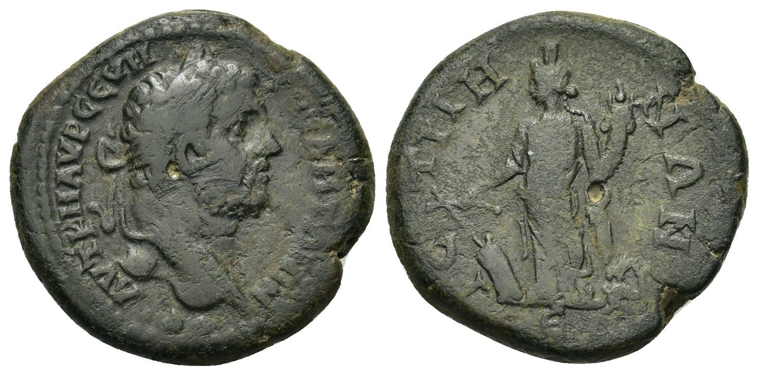7508 Istrus Moesia Inferior Caracalla 5 Assaria AE