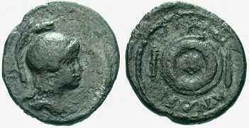 99 Callatis Moesia Inferior Dominium Romanum AE
