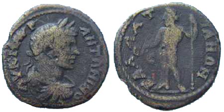 1285 Callatis Moesia Inferior Septimius Severus AE