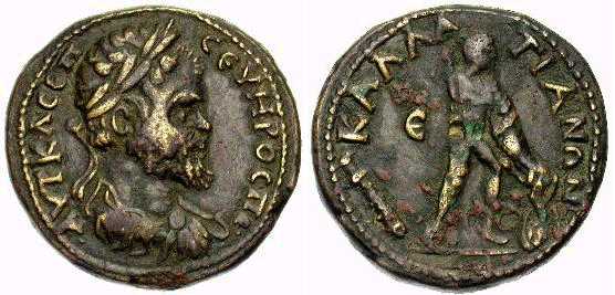 1411 Callatis Moesia Inferior Septimius Severus AE