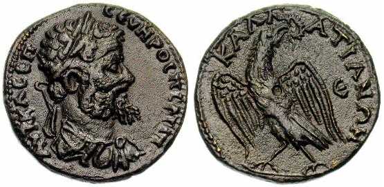 1414 Callatis Moesia Inferior Septimius Severus AE