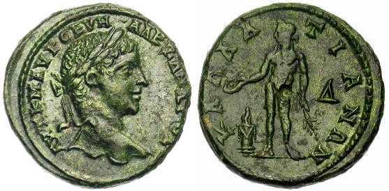1415 Callatis Moesia Inferior Severus Alexander AE