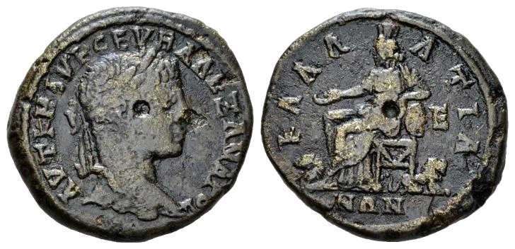 5763 Callatis Moesia Inferior Severus Alexander AE