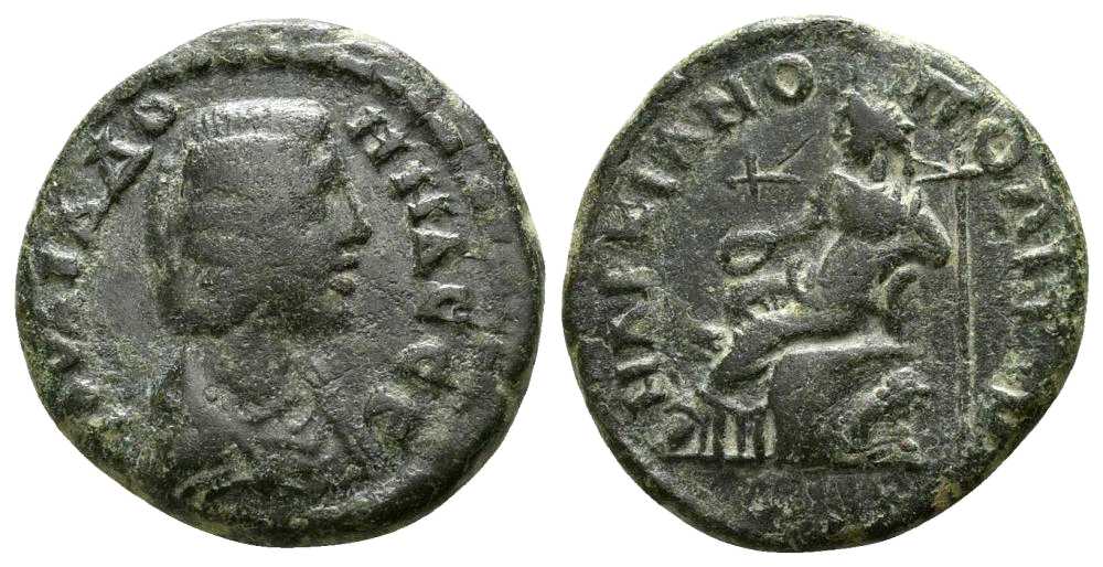 6121 Marcianopolis Moesia Inferior Iulia Domna AE