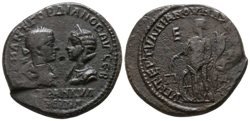 6731 Marcianopolis Moesia Inferior Gordianus III & Tranquillina AE