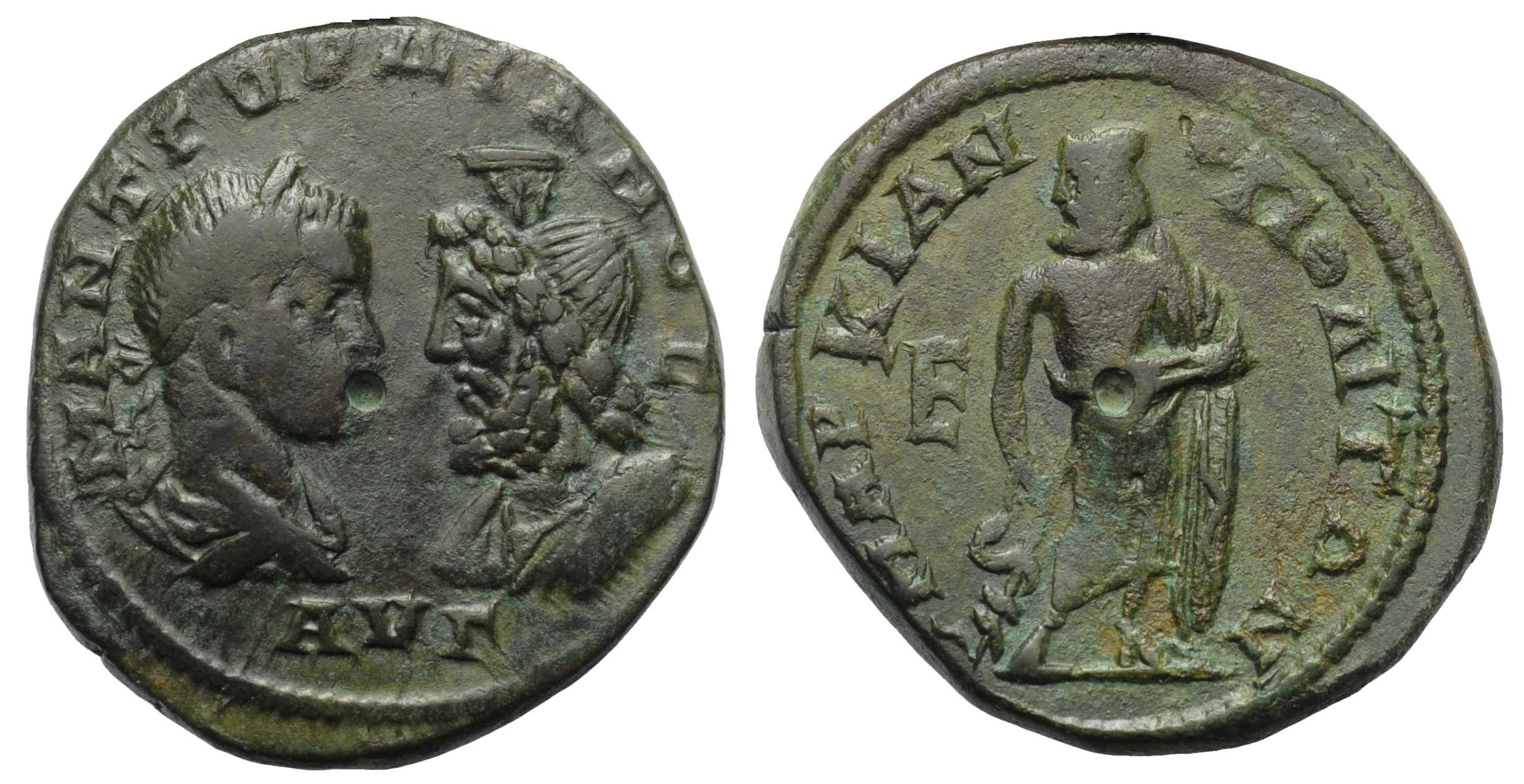 6742 Marcianopolis Moesia Inferior Gordianus III AE