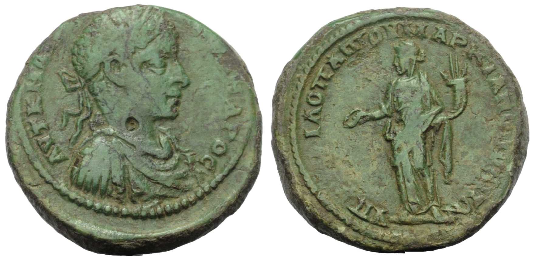 6743 Marcianopolis Moesia Inferior Severus Alexander AE
