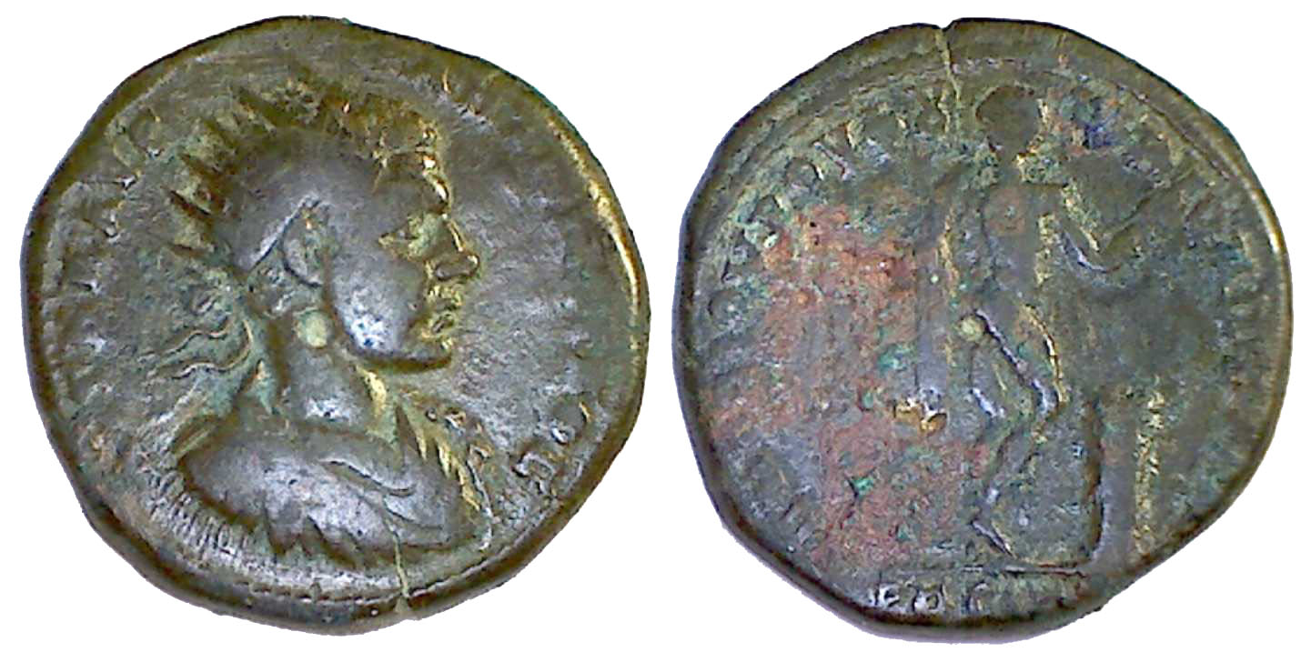 2916 Nicopolis ad Istrum Moesia Inferior Elagabalus AE