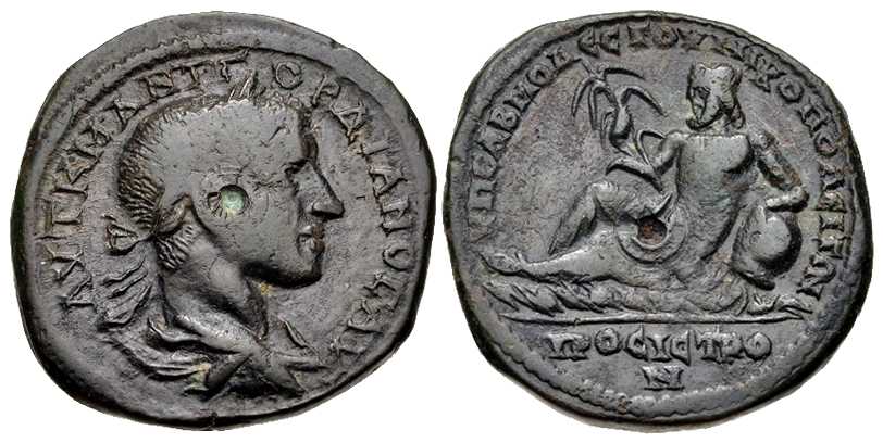 5740 Nicopolis ad Istrum Moesia Inferior Gordianus III AE