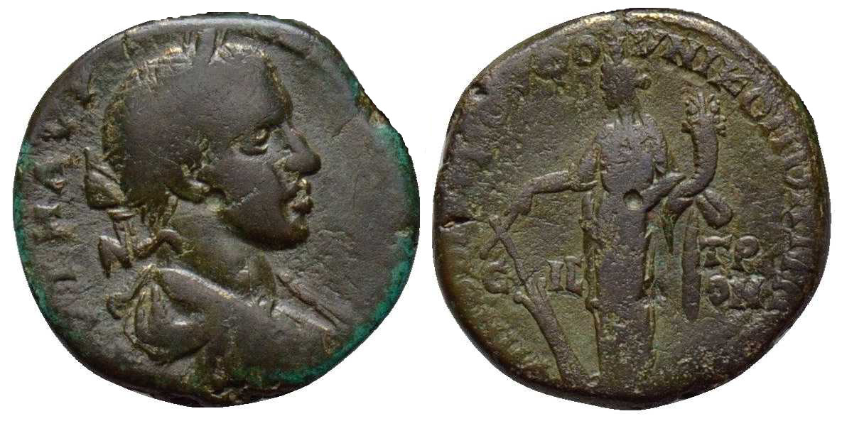 5850 Nicopolis ad Istrum Moesia Inferior Elagabalus AE