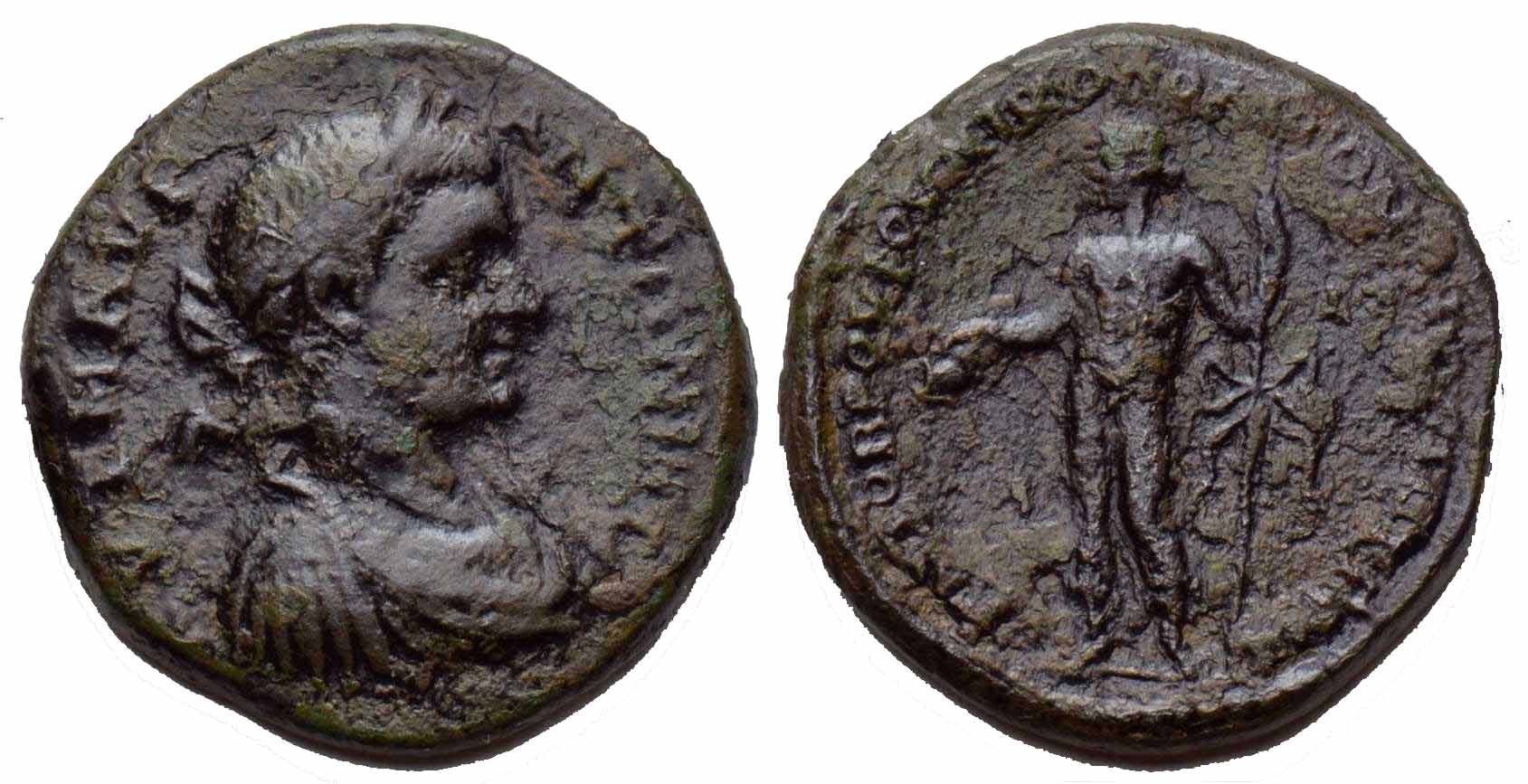 5923 Nicopolis ad Istrum Moesia Inferior Elagabalus AE