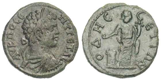 1584 Odessus Sarmatia Geta AE