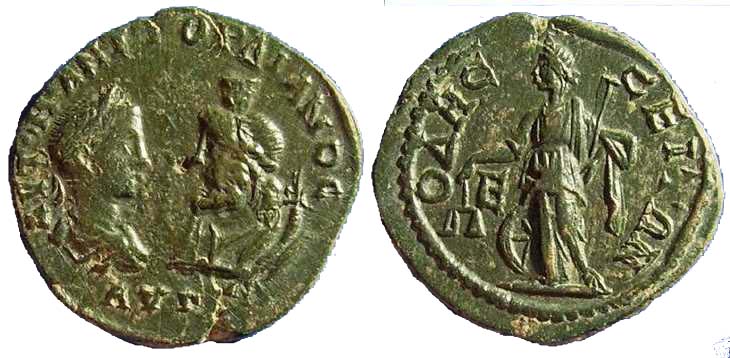 2163 Odessus Thracia Gordianus III AE