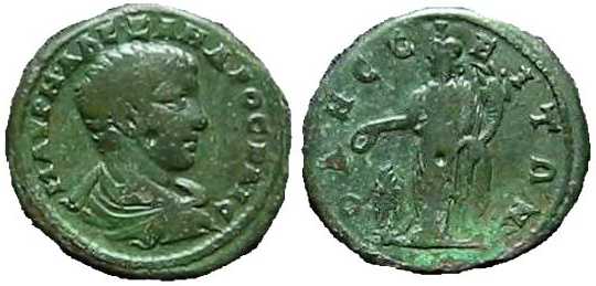 2864 Odessus Moesia Inferior Severus Alexander AE