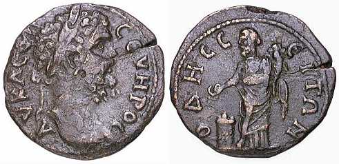 3354 Odessus Moesia Inferior Septimius Severus AE