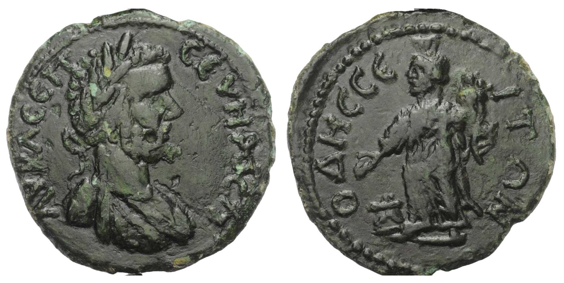 6744 Odessus Moesia Inferior Septimius Severus AE