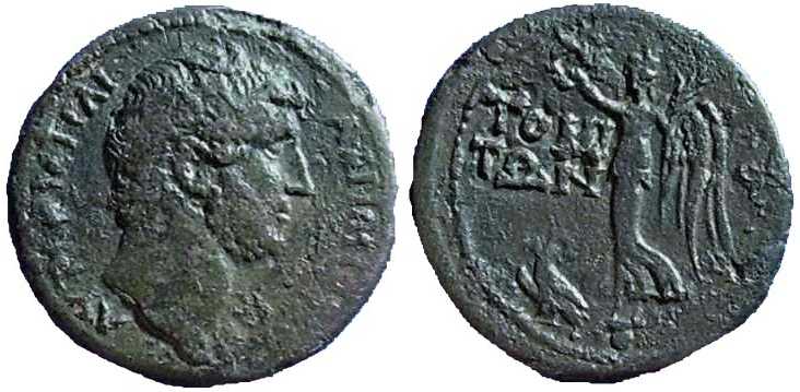 2171 Tomis Moesia Inferior Hadrianus AE