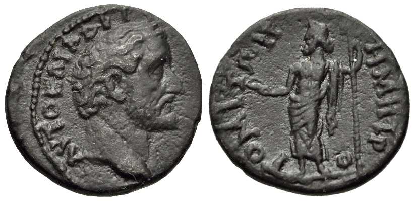 3773 Tomis Moesia Inferior Antoninus Pius AE