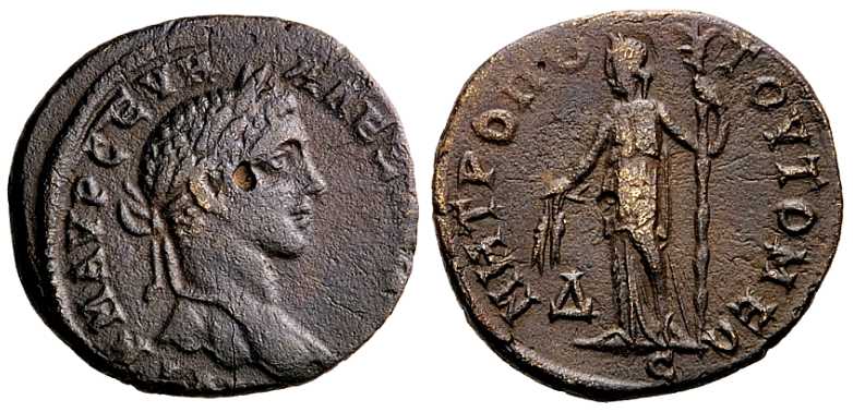 4253 Tomis Moesia Inferior Severus Alexander AE